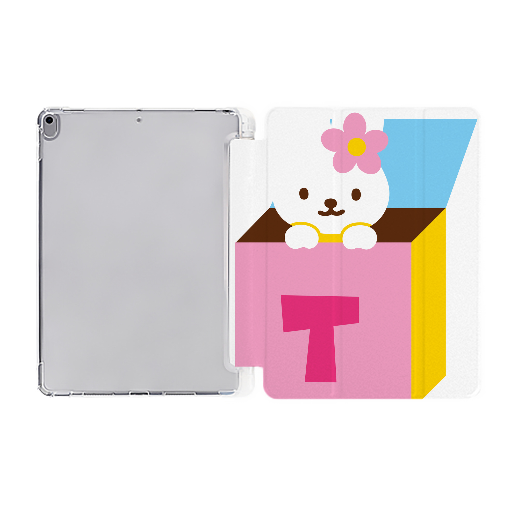 （画像用） Hello Kitty ハローキティ IPad ケース ペン収納付き 三つ折りスタンド PUレザー×シリコン 対応機種9.5/10.5/10.9インチ